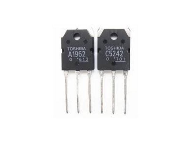 Paire de transistors NPN-PNP 2SA1962-2SC5242