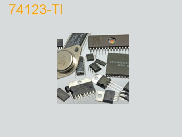 Circuit intégré logique 74123-TI