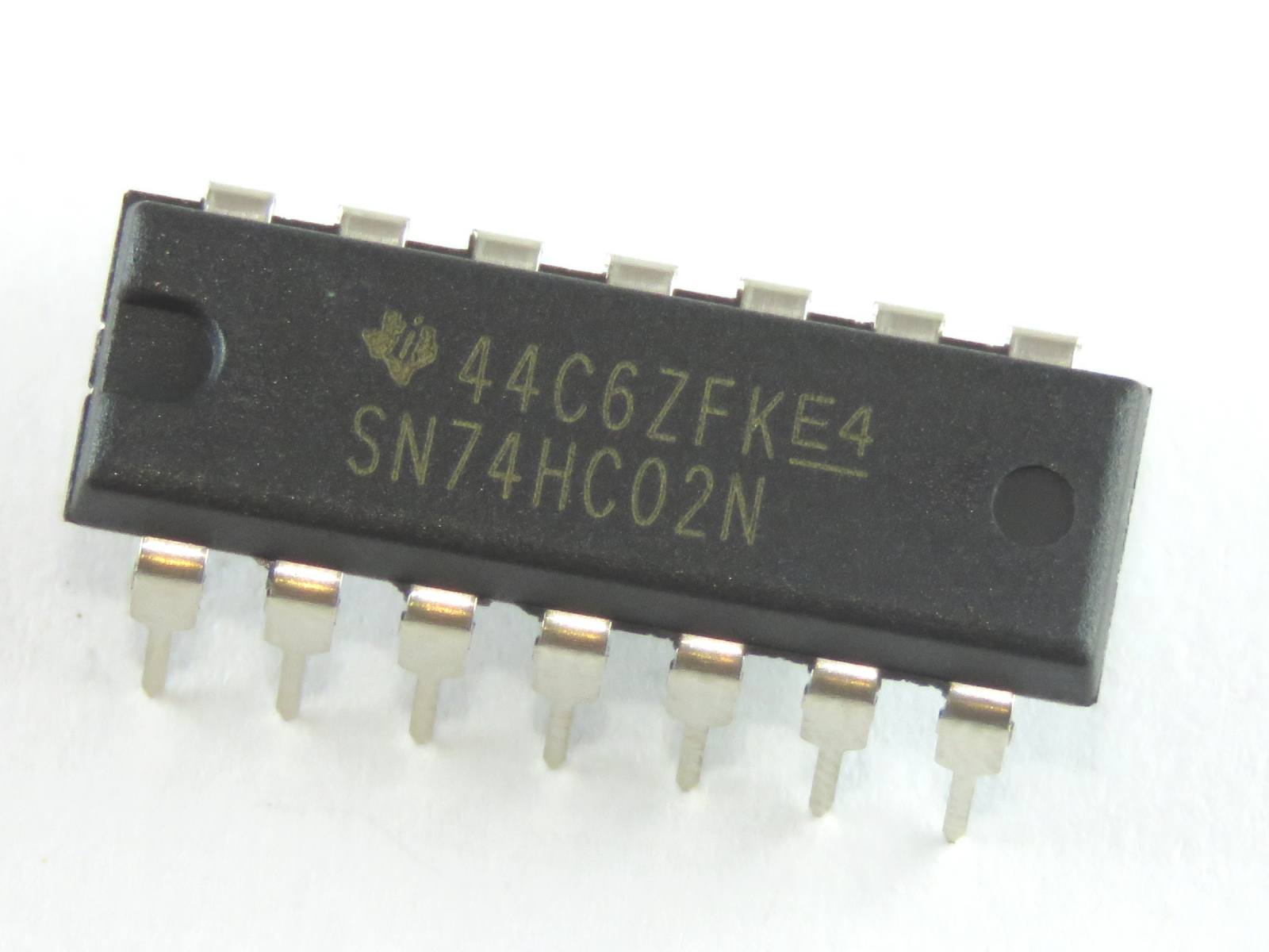 Circuit intégré logique 74HC02-TI
