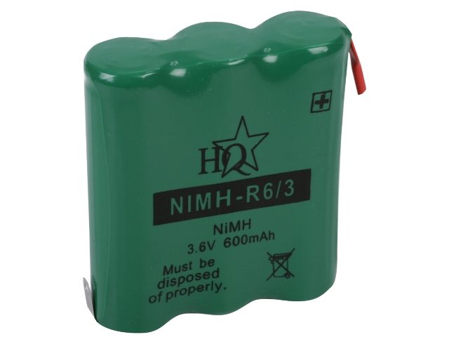 Accumulateur NI-MH ACCU-3-6-600-M