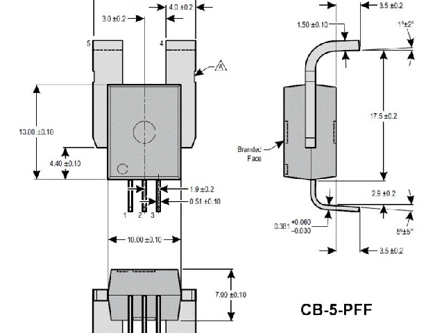 Circuit intégré ACS758LCB-100U