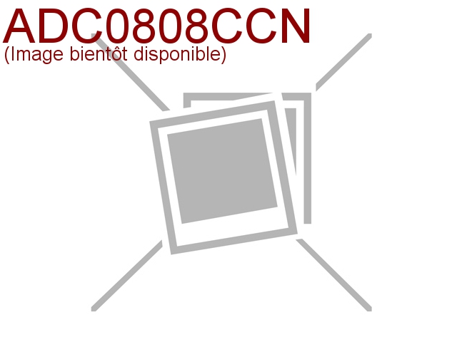 Circuit convertisseur analogique/numérique ADC0808CCN