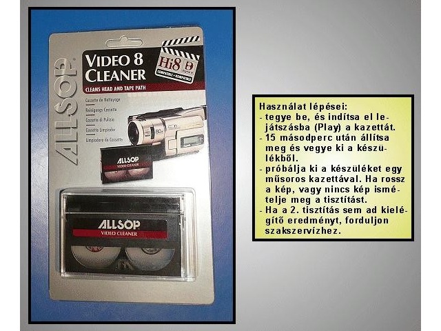 Nettoyage VHS ALLS-02280. Avtronic