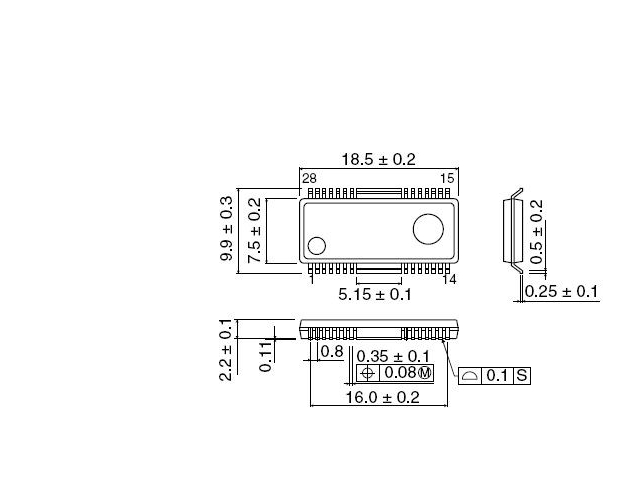 Circuit intégré AM5668M