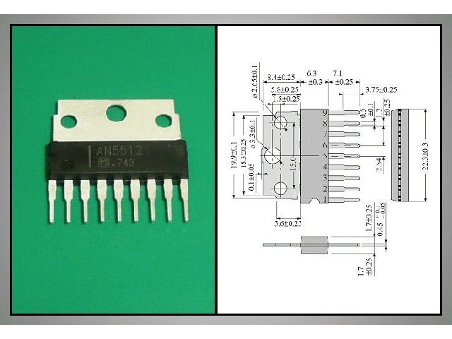 Circuit intégré AN5512