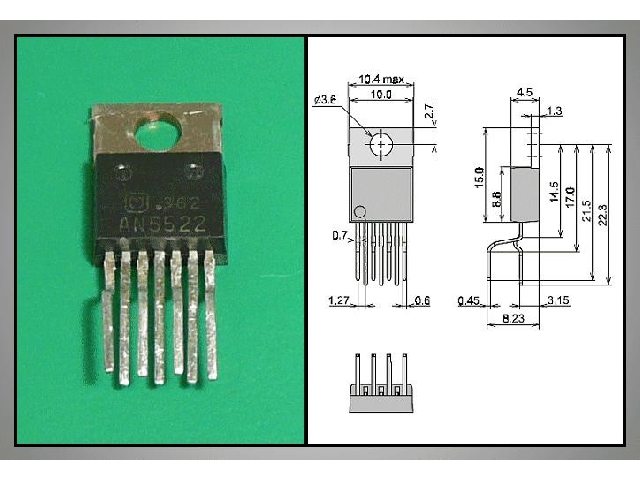 Circuit intégré AN5522