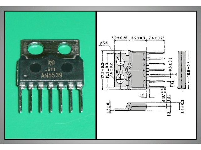 Circuit intégré AN5539N