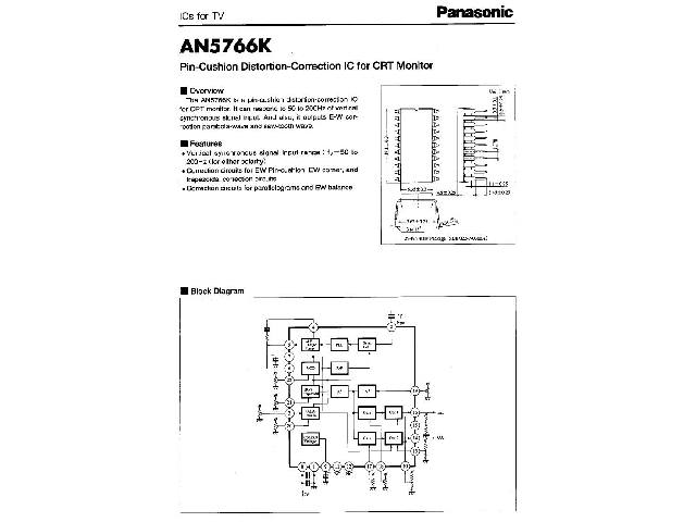 Circuit intégré AN5766K