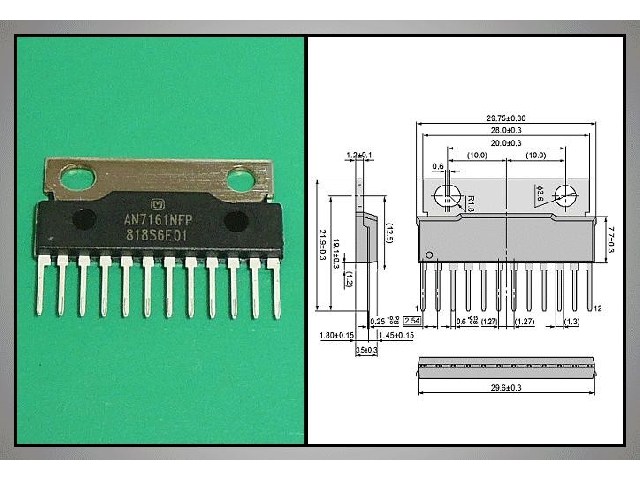 Circuit intégré AN7161NFP