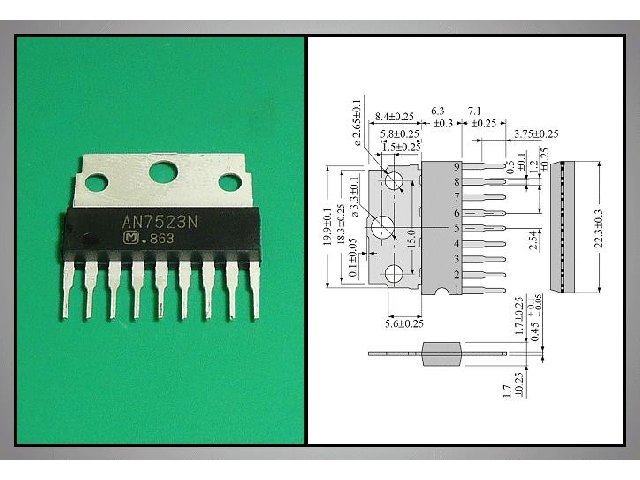 Circuit intégré AN7523N