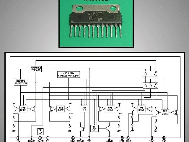 Circuit intégré AN80T51