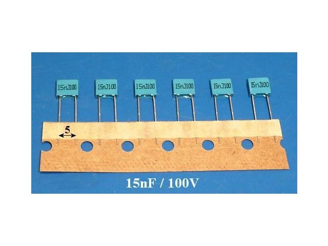 Condensateur 15nF 100V B32529-C1153-J289