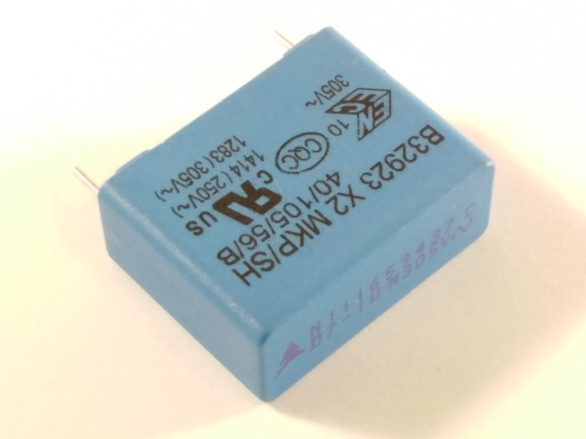 Condensateur 1uF 305V B32923C3105M000 (image 2/3)
