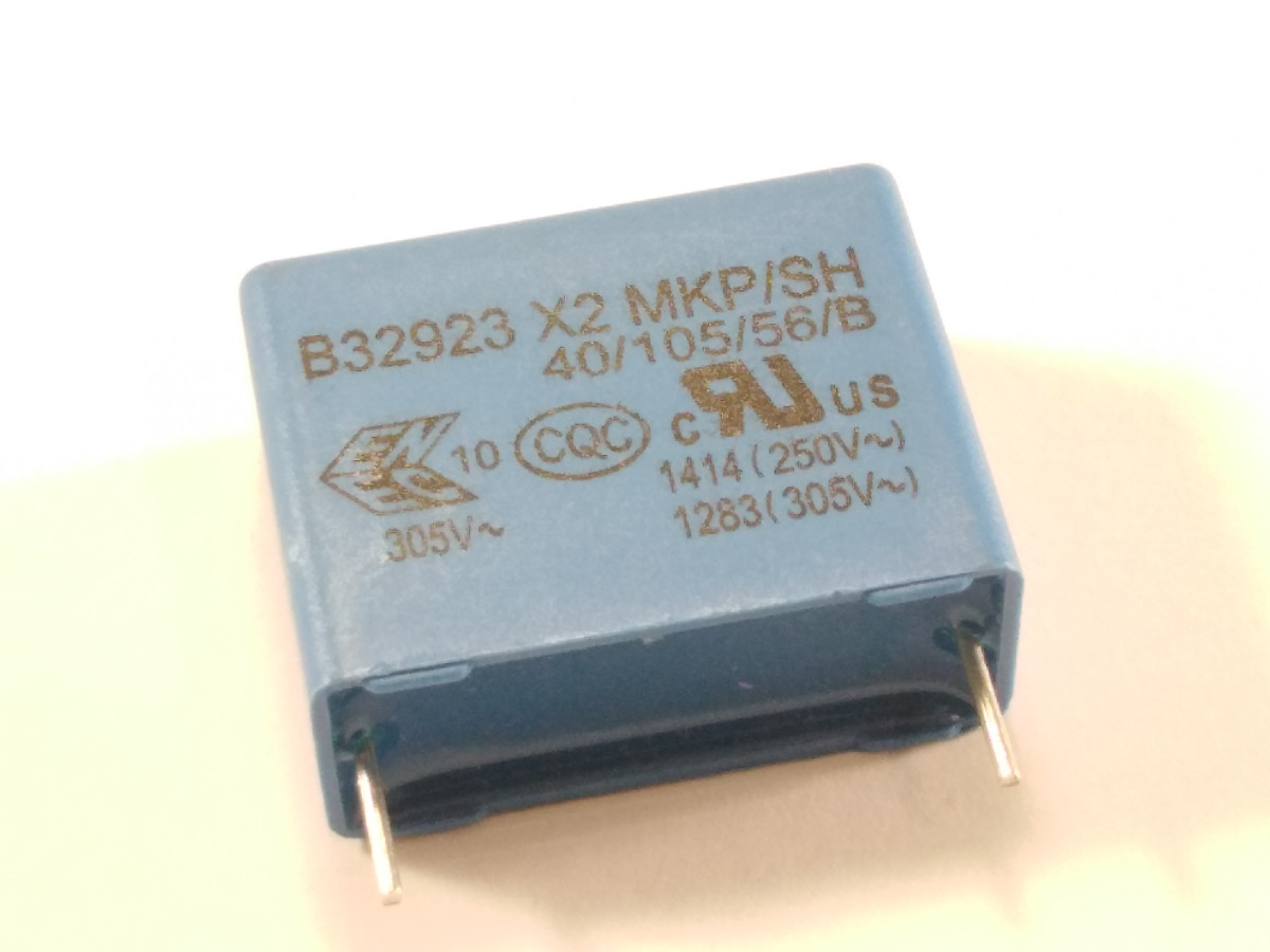 Condensateur 1uF 305V B32923C3105M000 (image 3/3)