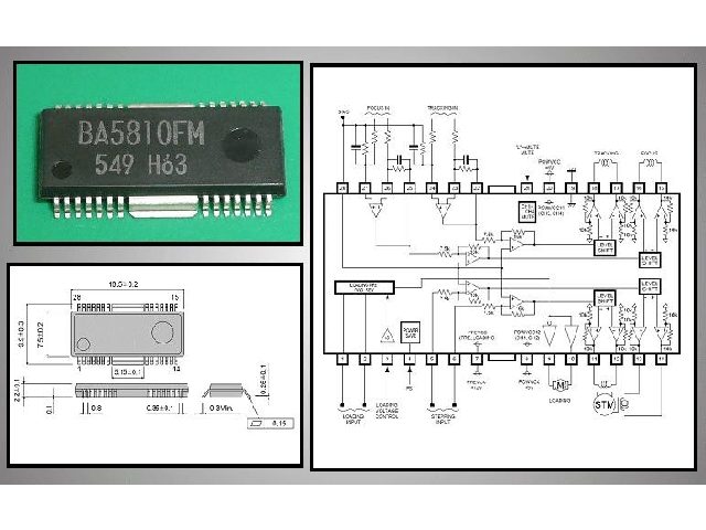 Circuit intégré BA5810FM