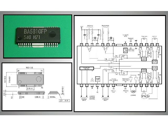 Circuit intégré BA5810FP