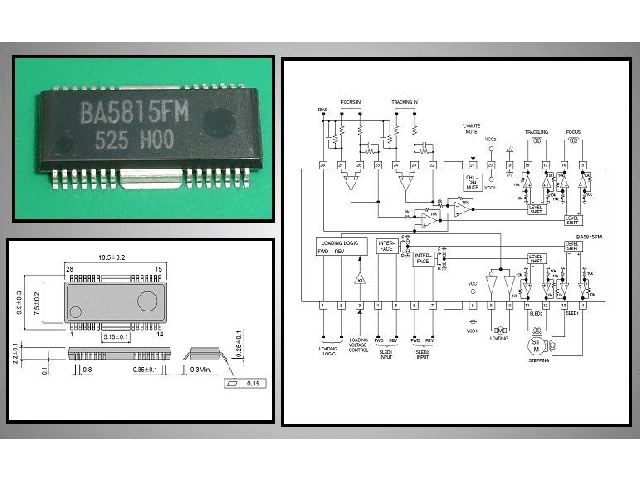 Circuit intégré BA5815FM