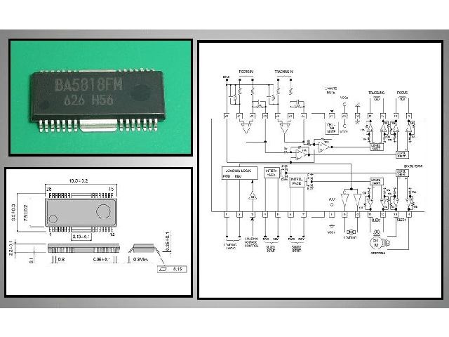 Circuit intégré BA5818FM