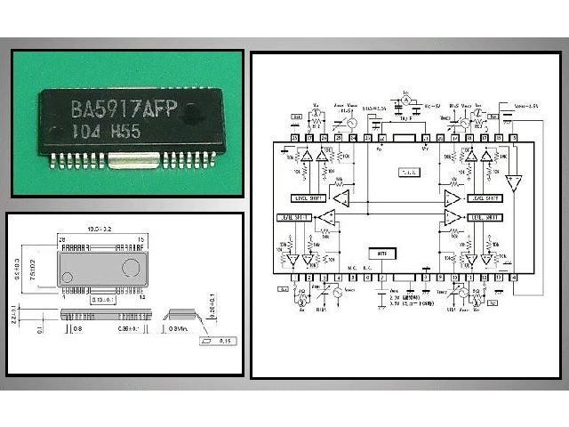 Circuit intégré BA5917AFP