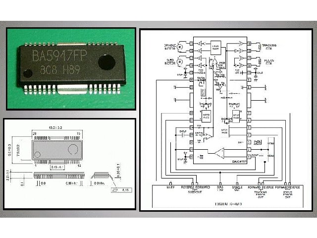 Circuit intégré BA5947FP