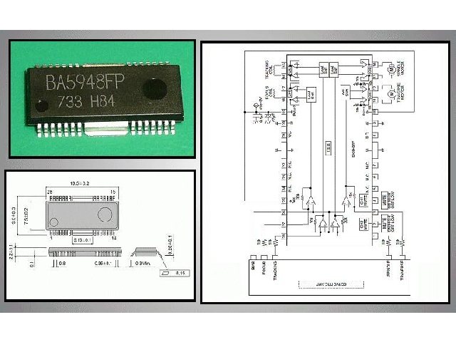 Circuit intégré BA5948FP