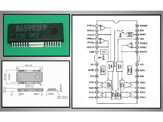 Circuit intégré BA5992FP