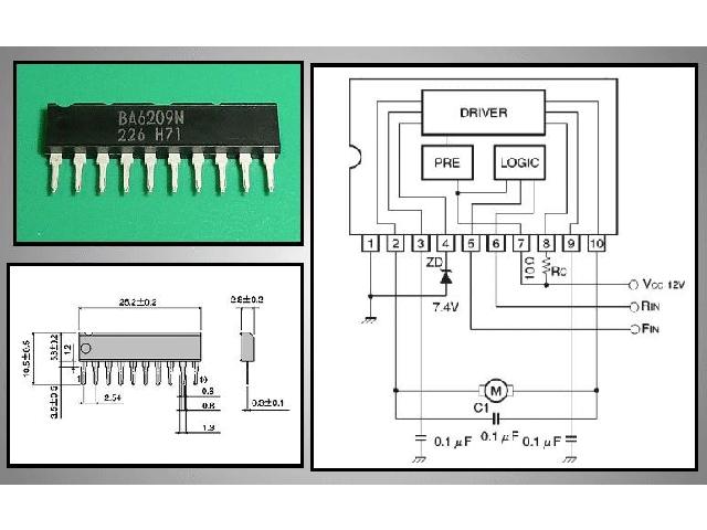 Circuit intégré BA6209N