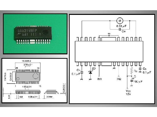 Circuit intégré BA6219BFP