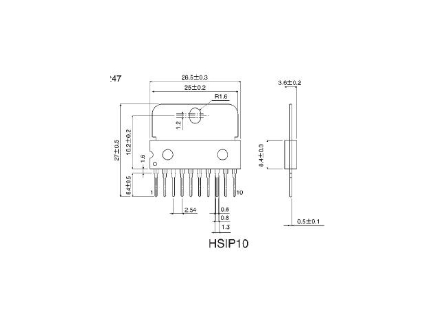 Circuit intégré BA6247