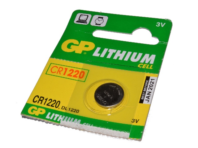 Pile au lithium BAT-CR1620. Avtronic