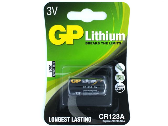 Pile au lithium BAT-CR123A-GP