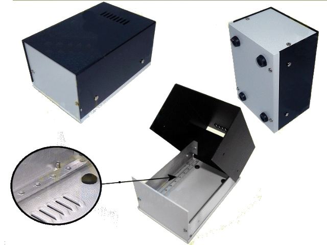 Boîtier alu pour électronique BOX-M100-80-40. Avtronic