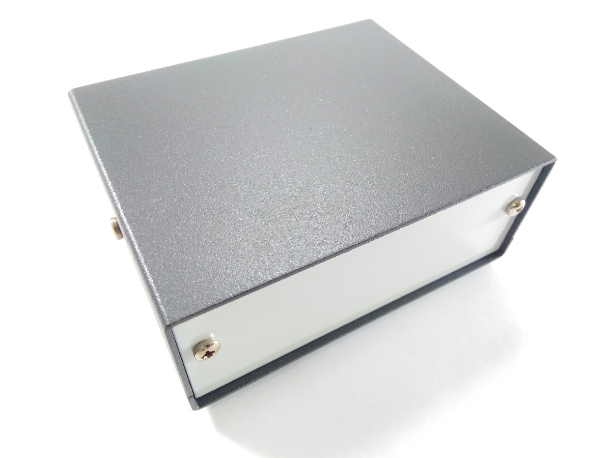 Boîtier alu pour électronique BOX-M100-80-40