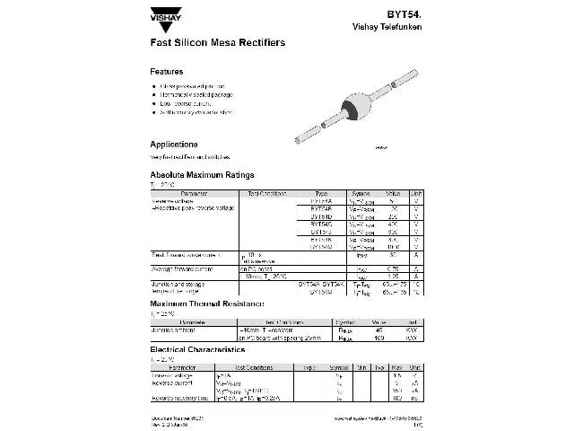 Diode BYT54J