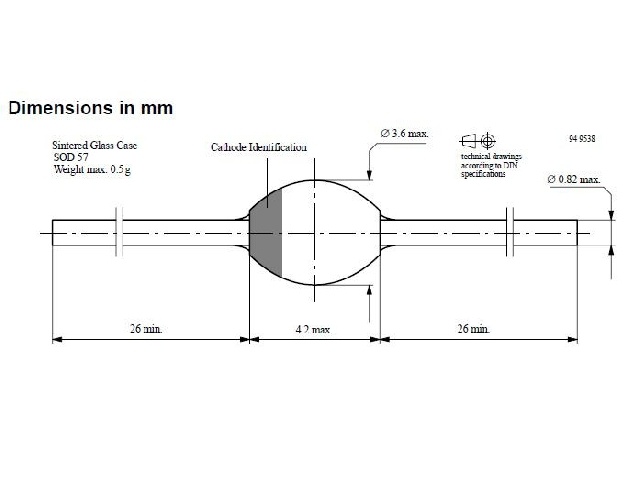 Diode Transil BZT03C39