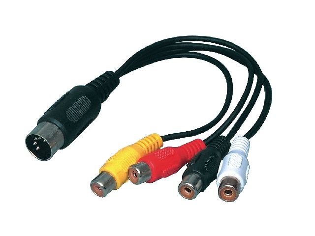 Câble adaptateur DIN-RCA CABLE-305. Avtronic
