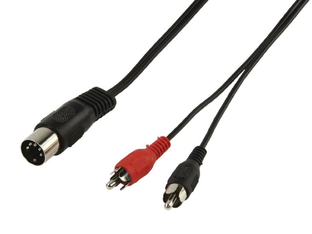 Câble audio adaptateur DIN/RCA