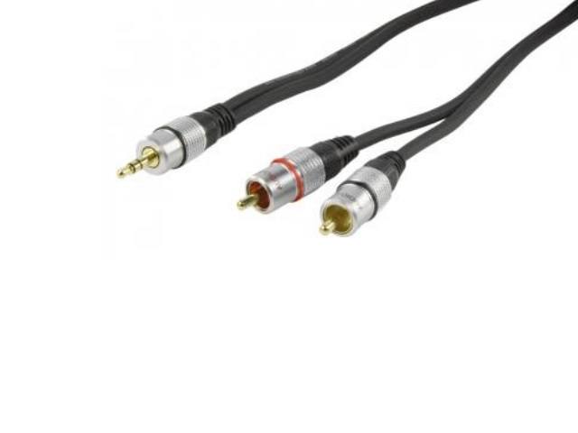 Câble audio Jack 3.5mm mâle stéréo CABLE-458-1-5S