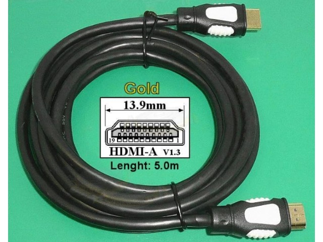 Câble télévision HDMI CABLE-550-5-0G