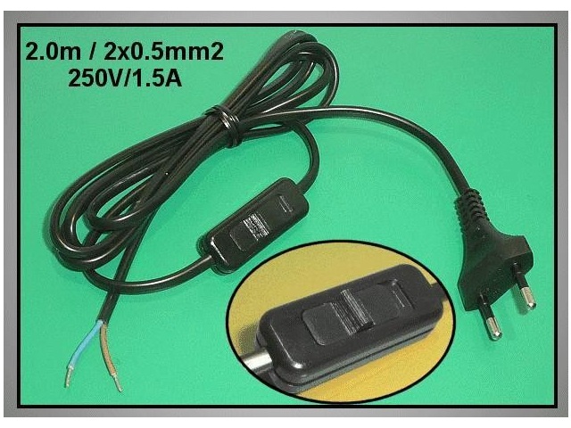 Câble alimentation secteur 230V CABLE-700-2-0BS