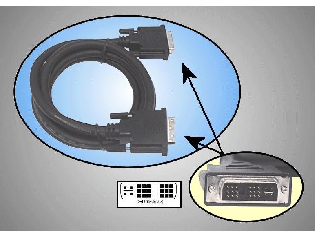 Câble moniteur DVI CABLE-DVIS-03