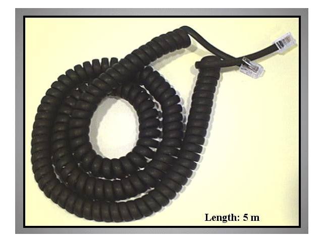 Câble téléphonique spirale CABLE-TEL01-05B