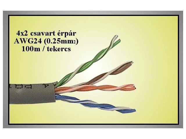 Câble réseau informatique CABLE-UTP-0-25P1