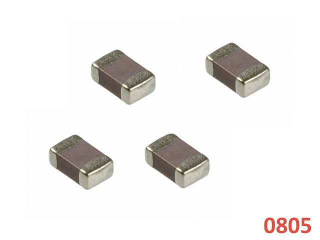 Condensateur CMS 1.2nF 50V SMD0805 CCAP1-2NF50VSMD