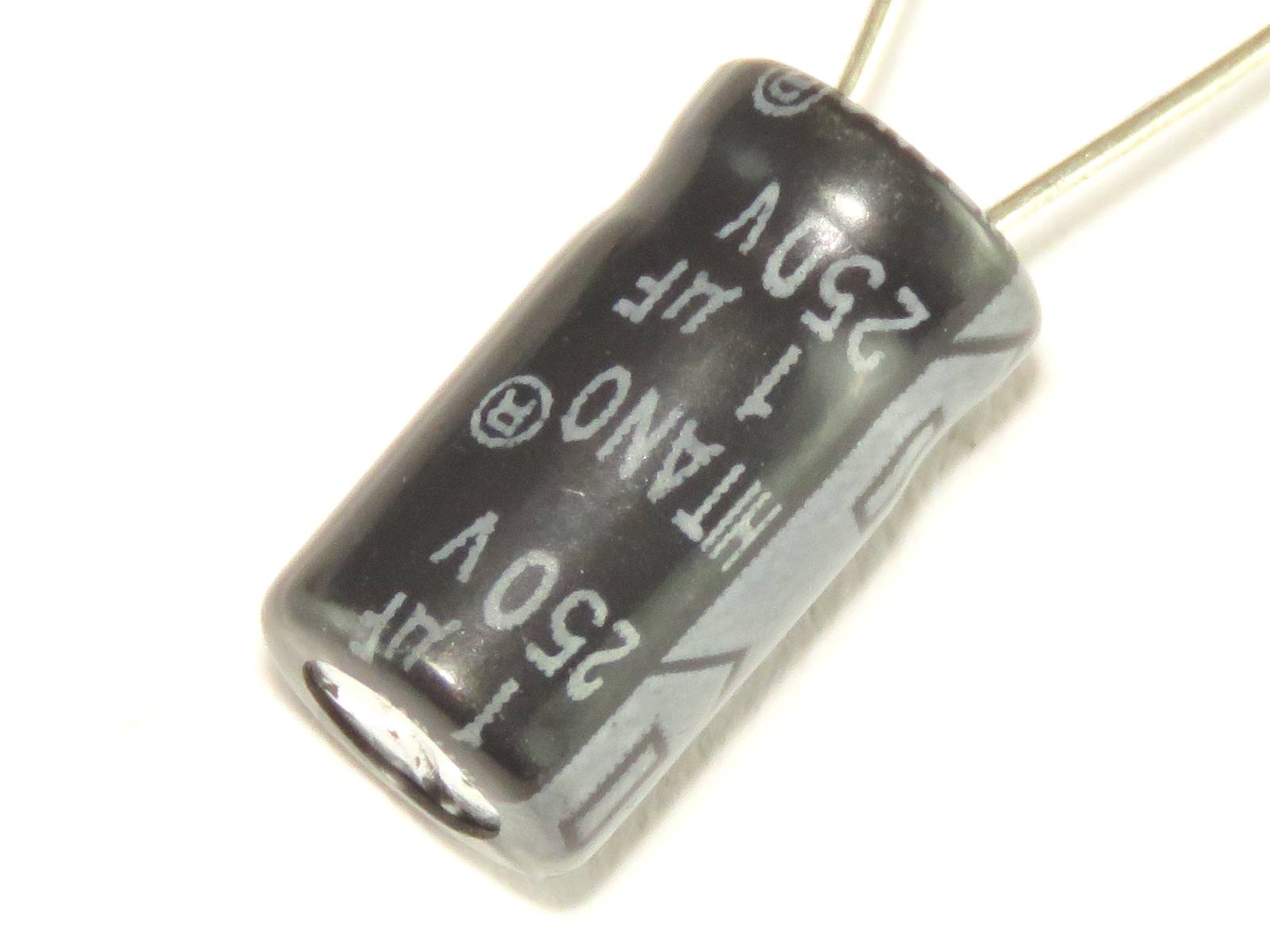 Condensateur chimique 1uF 250V CEL1UF250V (image 3/3)