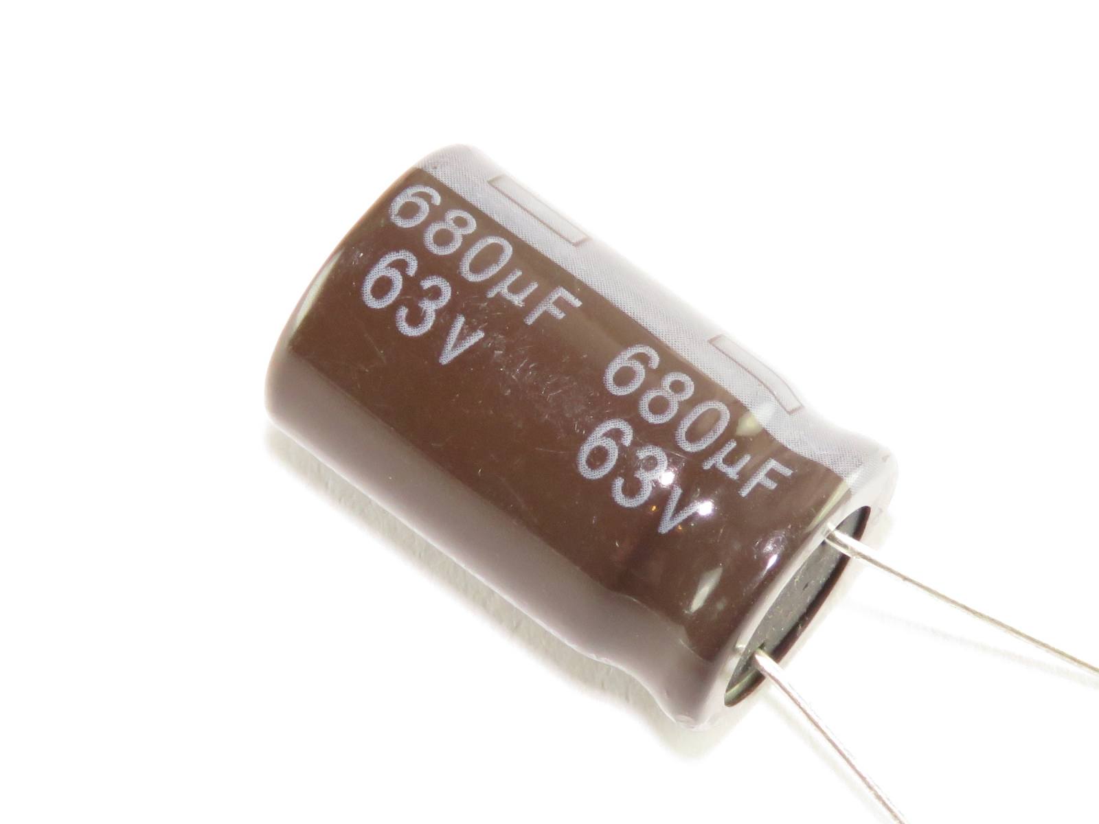 680uf 63v condensateur chimique  électrolytique 