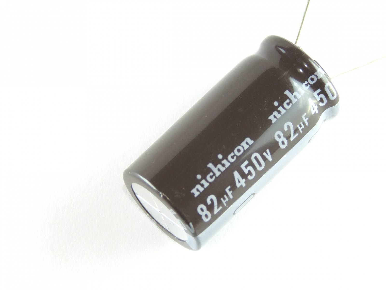 Condensateur chimique 82uF 450V CEL82UF450V (image 3/3)