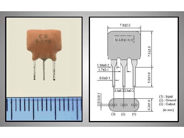 Filtre CF-5-5MHZ