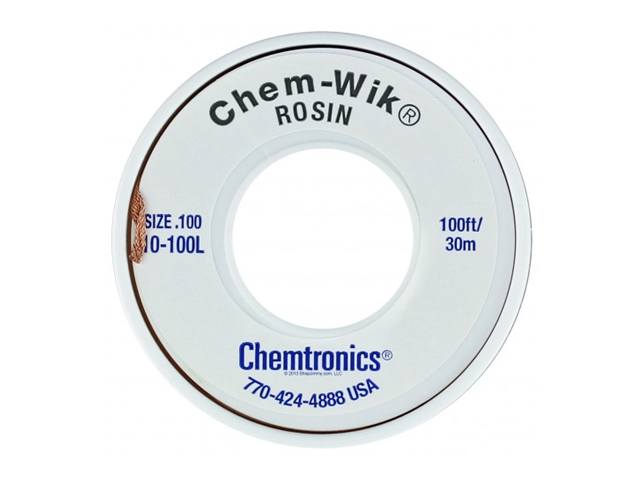 Tresse à dessouder 2.54mm CHEM-WIK-LB