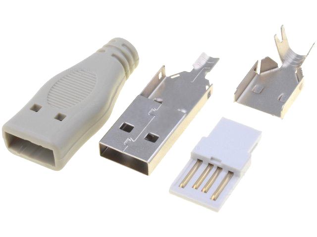 Connecteur USB CONN-USB-A-WH